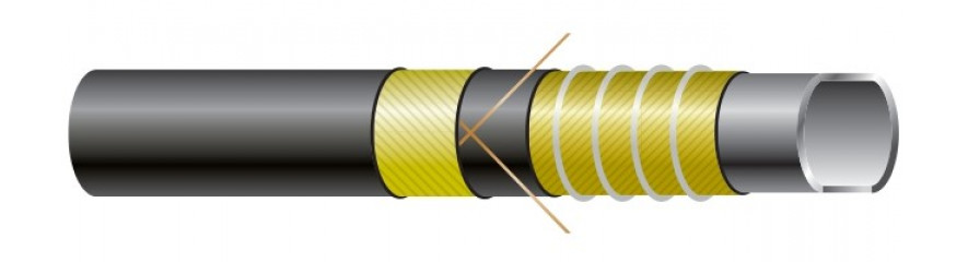 Рукав Flexichem EPDM Semperit для кислот и щелочей, 16 бар (S&D)