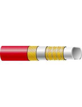 Пищевой рукав Semperit LM1S-EPDM DN 25 (25 мм, 1″) — напитки и пищевые продукты, напорно-всасывающий, 12 бар